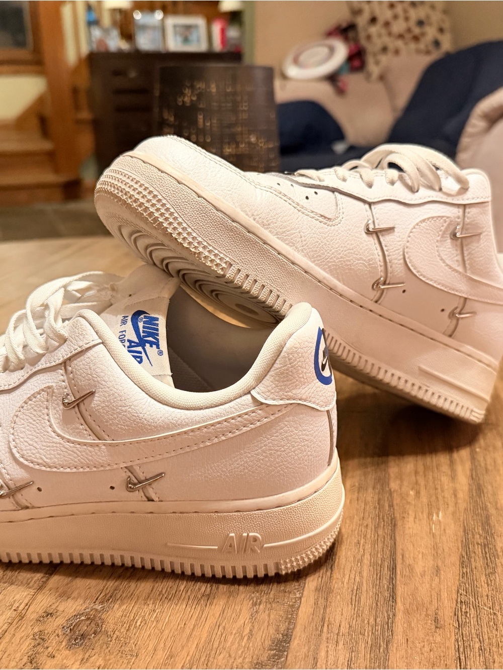 Nike Air Force 1 ‘07 LX Sisterhood Women’s size 8 White Leather Sneakers